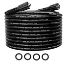 Pohir Pressure Washer Hose 25FT 4000PSI, 1/4 Inch M22 Kink Resistant Power Wa.... Fixed Price $25.81.