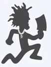 Icp Hatchetman Insane Clown Posse Twiztid Tech N9NE Rare Sticker Shaggy 2 Dope. Fixed Price $15.00.