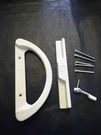 Prime-line Products 1225 Sliding Glass Patio Door Handle Mortise White Plpci. Fixed Price $18.65.
