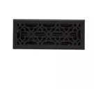 Signature Hardware Ballas Steel Wall Register - 4" X 12" Black. Fixed Price $27.99.