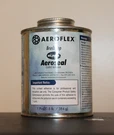 Aeroseal By Aeroflex Usa 1 Pint Brush Top Black Adhesive For Insulation. Fixed Price $6.98.