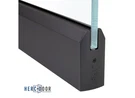 Fhc R4T34DU Tapered Door Rail 35-3/4" Without Lock Glass Dark Bronze. Fixed Price $377.30.