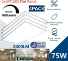 2X4 Led Flat Ceiling Panel 5000K Daylight White, 75 Watt, Edge Lit Troffer. Fixed Price $18300.00.