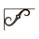 National Hardware N229-435 8 X 5-1/2 In. Antique Bronze Ornamental Shelf Bracket. Fixed Price $89.58.