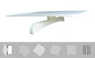 Drywall Repair Hide Hole Square Access Panel Cover For Sheetrock By Routcad. Fixed Price $21.00.