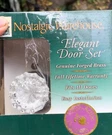 Nostalgic Warehouse Rope Rosette Crystal Knob, Antique Pewter, Double Dummy. Fixed Price $35.00.