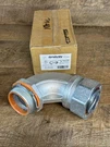Garvin LTC-25090 2-1/2" Malleable Iron Liquid Tight 90-DEG Connector. Fixed Price $55.99.