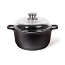 Berghoff Eurocast 11" Nonstick Stock Pot 7QT., Glass Lid With Built-in Strain.... Fixed Price $293.63.