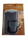 New In Box Kitchen Worthy One Cup Coffee Maker With Travel Mug, Filter And Spoon. Fixed Price $15.97.