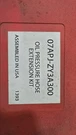 Oil Pressure Hose Extension Kit Honda 07APJ-ZY3A300, New Marine Oem Tool. Fixed Price $59.00.