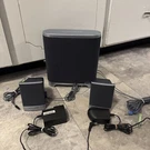Harman Kardon Desktop Surround Sound Silver Satellite Speakers Set Tested. Fixed Price $39.00.