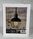 Bazz Pendant 6.25" Vintage 1-LIGHT Led With Glass Shade Bulb Incl Adj Length 59". Fixed Price $69.99.