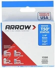 Arrow T50 Genuine Staples 1/4-INCH 1250 Pack #504 Brand New Made Usa 4479101. Fixed Price $8.89.
