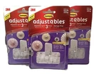 X Command 17830 CLR-14ES Adjustable Repositionable Hooks / Pack. Fixed Price $14.99.