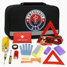 Roadside Car Emergency Kit - First Aid Set, Jumper Cables, Tow 1, Black. Fixed Price $54.99.
