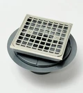 Kohler K-9136-SN Clearflo Square Design Tile-in Shower Drain, Polished Nickel. Fixed Price $59.00.