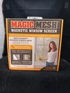 Magic Mesh Magnetic Window Screen 55"X36". New Box. Keep Bugs Out.. Fixed Price $9.99.
