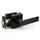 Knobonly 1 Pack Square Passage Door Levers Interior Black Handles Hallway. Fixed Price $41.88.