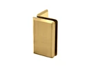Fhc BFC91SB Preston Glass Clamp Beveled - Flange Mount Satin Brass. Fixed Price $38.91.