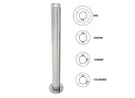 Fhc TR1BS24E T1000 24" End Post - 1.5" Round Partition Brushed Stainless. Fixed Price $139.62.