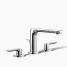 New Kohler K-97352-4-CP Avid Widespread Sink Bathroom Faucet Polished Chrome. Fixed Price $269.00.