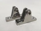 Pcs Marine Boat Bimini Top Fitting Ss 316 90 Deg Deck Hinge 7/8X2" 22.2X50.8MM. Fixed Price $21.95.