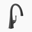 Kohler K-22065-BL Graze Single-handle Bar Sink Faucet Matte Black Sealed New!. Fixed Price $386.71.