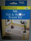 Gel-coat Fiberglass Tub And Shower Chip & Gouge Surface Repair Kit White. Fixed Price $34.08.