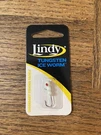 Lindy Tungsten Ice Worm Hook-brand New-ships 24 Hours. Fixed Price $29.88.