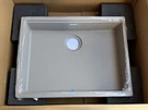 Franke 25.0IN X 18.94IN Undermount Fragranite Single Bowl Kitchen Sink Oyster. Fixed Price $292.49.