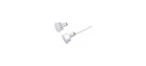 George Risk Industries 3/4" Recessed Magnetic Contact Switch, 12" Leads, White. Fixed Price $7.98.