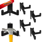 6PCS Shed Hooks For Rubbermaid Fasttrack, Plastic Multi Purpose Black. Fixed Price $29.12.