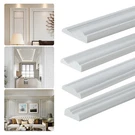 Yefanxi Peel And Stick Panels Glossy Molding Trim, Flexible Chair Rail Classi.... Fixed Price $28.31.