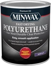 Minwax Fast Drying Polyurethane Protective Wood Finish, Warm Quart, Satin. Fixed Price $21.78.