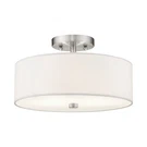 Used Livex Lighting 51053-91 Meridian 2 Semi-flush Mount Modern Style. Fixed Price $124.07.