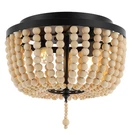Jonathan Lighting JYL9074 Allison 2 10"W Led Flush Mount - Black/cream. Fixed Price $116.57.