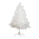 Nearly Natural 4-FT Artificial White Pampas Grass Christmas Tree. Fixed Price $159.99.