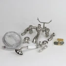 Kingston Brass CC463T8 Vintage Wall Mount Tub Filler W/ Hand Shower, Read Desc. Fixed Price $160.00.