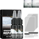 2PCS Crackfix Pro Kit Windshield Repair For Chips And Cracks. Fixed Price $15.99.