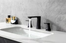 Widespread Bathroom Sink Faucet Double Handle Brass Construction Matte Black. Fixed Price $128.88.
