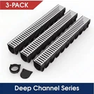 Reln Storm Drain W X 5.25 39.4 Channel Stainless Kit (3 Pack). Fixed Price $83.25.