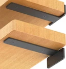 6 Pack Floating Shelf Brackets, Inch Heavy Duty Industrial Bracket, Blac. Fixed Price $22.18.
