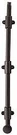 Emtek 8514US10B 24" Surface Bolt With 3 Strikes And Screws, Oil Rubbed Bron. Fixed Price $134.27.