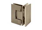 Fhc Venice Square Glass To Hinge, Brass, 90 Degree, Brushed Bronze Finish. Fixed Price $110.73.
