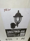 Designers Fountain Autumn Gold 1 Light 6.5IN. Cast Wall Lantern Motion Detector. Fixed Price $35.00.