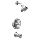 Moen TS2113EP Kingsley Posi-temp Pressure Balanced Tub And Shower Trim, Chrome. Fixed Price $69.99.