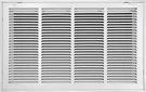 Howeall 24"W X 14"H Duct Opening Size Steel Return Air Filter Grille - Removab. Fixed Price $49.99.