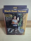 Magnetic Mesh Screen Door Hands Free Automatic Closes 19.5" X 83". Fixed Price $8.99.