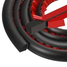 Meterxity Flexible Quarter Round Molding 39 INCH,0.5IN, Black. Fixed Price $19.99.