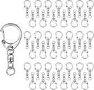 50 Pcs Lobster Key, Keychain Clip, Swivel Clasps Lanyard Snap Hook, Diy Cr. Fixed Price $13.21.